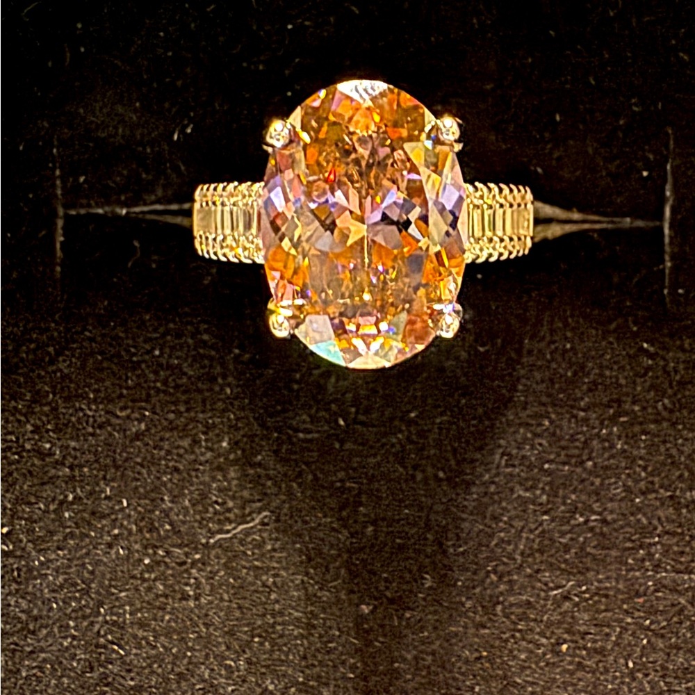 Brand new purple cocktail ring